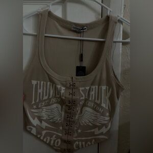 Crop Top y2k tank top. Never Worn